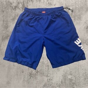 Nike athletic department y2k blue running/swim shorts sz xl